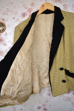 Charger l&#39;image dans la galerie, Veste en laine jaune 50s T.40-42
