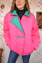 Charger l&#39;image dans la galerie, Veste de ski 90s rose fushia T. XL
